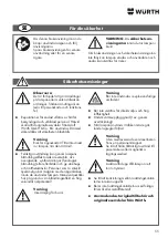 Предварительный просмотр 55 страницы Würth 0827 806 004 Translation Of The Original Operating Instructions