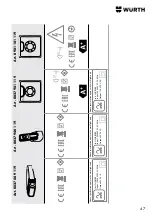 Предварительный просмотр 47 страницы Würth 0827 809 119 Translation Of The Original Operating Instructions