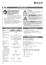 Preview for 10 page of Würth 0827 820 210 Operating Instructions Manual