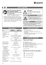 Preview for 12 page of Würth 0827 820 210 Operating Instructions Manual