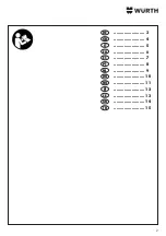 Preview for 2 page of Würth 0827 940 101 Operating Instructions Manual