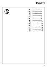 Предварительный просмотр 2 страницы Würth 0827 940 112 Operating Instructions Manual