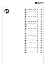 Предварительный просмотр 2 страницы Würth 0827 940 115 Translation Of The Original Operating Instructions