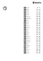 Предварительный просмотр 3 страницы Würth 0827 940 130 Translation Of The Original Operating Instructions