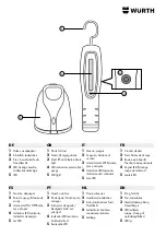 Предварительный просмотр 6 страницы Würth 0827 940 130 Translation Of The Original Operating Instructions