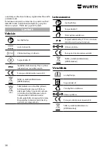 Предварительный просмотр 40 страницы Würth 0827 940 130 Translation Of The Original Operating Instructions