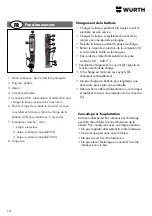 Предварительный просмотр 14 страницы Würth 0827 940 24 Translation Of The Original Operating Instructions