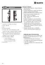 Предварительный просмотр 20 страницы Würth 0827 940 24 Translation Of The Original Operating Instructions