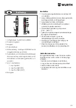 Предварительный просмотр 23 страницы Würth 0827 940 24 Translation Of The Original Operating Instructions