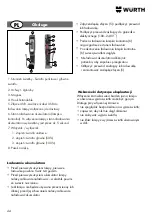 Предварительный просмотр 44 страницы Würth 0827 940 24 Translation Of The Original Operating Instructions