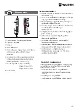 Предварительный просмотр 47 страницы Würth 0827 940 24 Translation Of The Original Operating Instructions