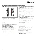 Предварительный просмотр 80 страницы Würth 0827 940 24 Translation Of The Original Operating Instructions