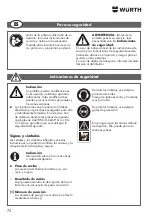 Preview for 72 page of Würth 0864 92 Operating Instructions Manual