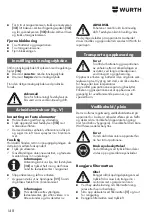 Preview for 148 page of Würth 0864 92 Operating Instructions Manual