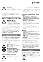 Предварительный просмотр 230 страницы Würth 0864 92 Operating Instructions Manual