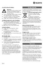 Предварительный просмотр 246 страницы Würth 0864 92 Operating Instructions Manual