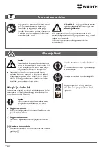 Preview for 330 page of Würth 0864 92 Operating Instructions Manual