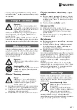 Preview for 421 page of Würth 0864 92 Operating Instructions Manual