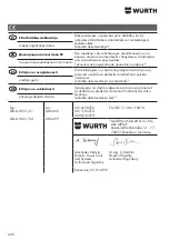 Preview for 426 page of Würth 0864 92 Operating Instructions Manual