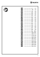 Предварительный просмотр 2 страницы Würth 0891 110 500 Translation Of The Original Operating Instructions