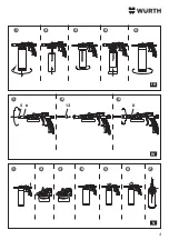 Предварительный просмотр 4 страницы Würth 0891 110 500 Translation Of The Original Operating Instructions