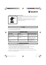 Preview for 43 page of Würth 0891 130 Translation Of The Original Operating Instructions