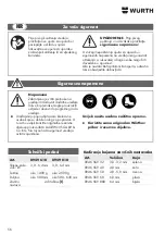 Предварительный просмотр 56 страницы Würth 0949 610 Translation Of The Original Operating Instructions