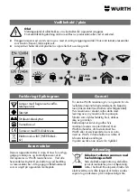 Предварительный просмотр 31 страницы Würth 0981 180 851 Translation Of The Original Operating Instructions