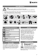 Предварительный просмотр 37 страницы Würth 0981 180 851 Translation Of The Original Operating Instructions