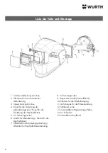 Preview for 8 page of Würth 0984 700 660 Manual