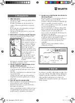 Предварительный просмотр 14 страницы Würth 0984 990 100 Translation Of The Original Operating Instructions