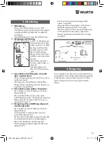 Предварительный просмотр 18 страницы Würth 0984 990 100 Translation Of The Original Operating Instructions