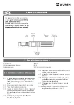 Предварительный просмотр 9 страницы Würth 0984 990 400 Translation Of The Original Operating Instructions