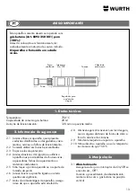 Предварительный просмотр 13 страницы Würth 0984 990 400 Translation Of The Original Operating Instructions