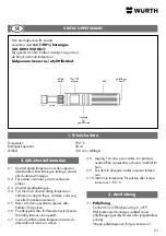 Предварительный просмотр 23 страницы Würth 0984 990 400 Translation Of The Original Operating Instructions