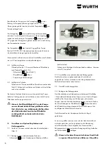 Предварительный просмотр 6 страницы Würth 1952 004 001 Translation Of The Original Operating Instructions