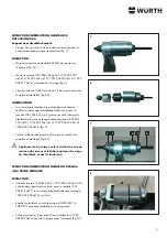 Preview for 7 page of Würth 1952 006 505 Translation Of The Original Operating Instructions