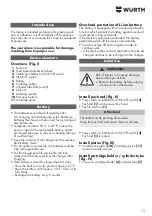 Preview for 11 page of Würth 5700 202 X Operating Instructions Manual