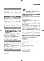 Preview for 46 page of Würth 5701 415 000 Manual