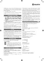 Preview for 59 page of Würth 5701 415 000 Manual