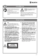 Предварительный просмотр 41 страницы Würth 5709 300 030 Translation Of The Original Operating Instructions