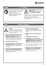 Предварительный просмотр 93 страницы Würth 5709 300 452 Original Operating Instructions