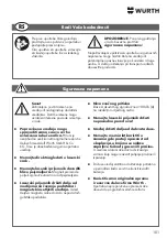 Предварительный просмотр 101 страницы Würth 5709 300 452 Original Operating Instructions