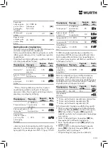 Preview for 133 page of Würth 5952 000 181 Translation Of The Original Operating Instructions