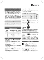 Preview for 78 page of Würth 5952 000 200 Translation Of The Original Operating Instructions