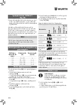 Preview for 100 page of Würth 5952 000 200 Translation Of The Original Operating Instructions