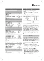 Preview for 163 page of Würth 5952 000 200 Translation Of The Original Operating Instructions