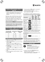 Preview for 287 page of Würth 5952 000 200 Translation Of The Original Operating Instructions