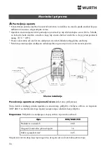 Предварительный просмотр 54 страницы Würth 5952 001250 Instructions Manual