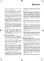 Предварительный просмотр 17 страницы Würth ABS 18 COMPACT Translation Of The Original Operating Instructions